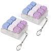 2 Pcs Keyboard Fidget Toy, Fidget Clicker Keyboard Keychain, Loud Keyboard Fidget for Adult to Relife Stress Pass Time view 1