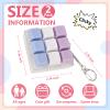 2 Pcs Keyboard Fidget Toy, Fidget Clicker Keyboard Keychain, Loud Keyboard Fidget for Adult to Relife Stress Pass Time view 2