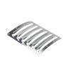 2 Pieces Aluminum Fairing Heat Sink Compatible RC Aircraft Model Cooling Parts Universal(Small Silver) view 1