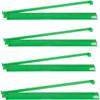 (4PCS) Rainbow Mahjong Rack and Pusher Combo,Unisex, 4 Count, Multicolor, Plastic, No Assembly Required (Black) (Green) view 1