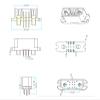 1 Pair of JX9 Multi-Wire Compatible Propeller Connectors with Servo Plug Line Universal view 4