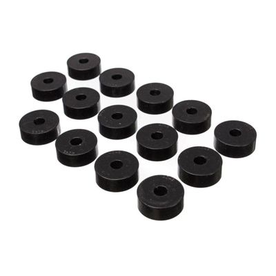 loxilory Body Mount Kit Plastic for Jeep for CJ5 1959-1973 for Willys 1955-1958 Black