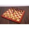 3.3" Moonlit Majesty Luxury Chess Set- Chess Pieces Only - Bud Rosewood & Boxwood view 2