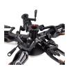 12mm Metal Rotor Head Swash Plate 3 4 5 Compatible with 700 and 800 Size RC Helicopter Rotor Head Parts Universal(12mm 5-Blade) view 1