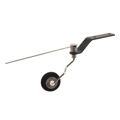 1 Set Carbon Tail Wheel Aircraft Landing Gear Compatible with RC Model 50E Aircraft Universal