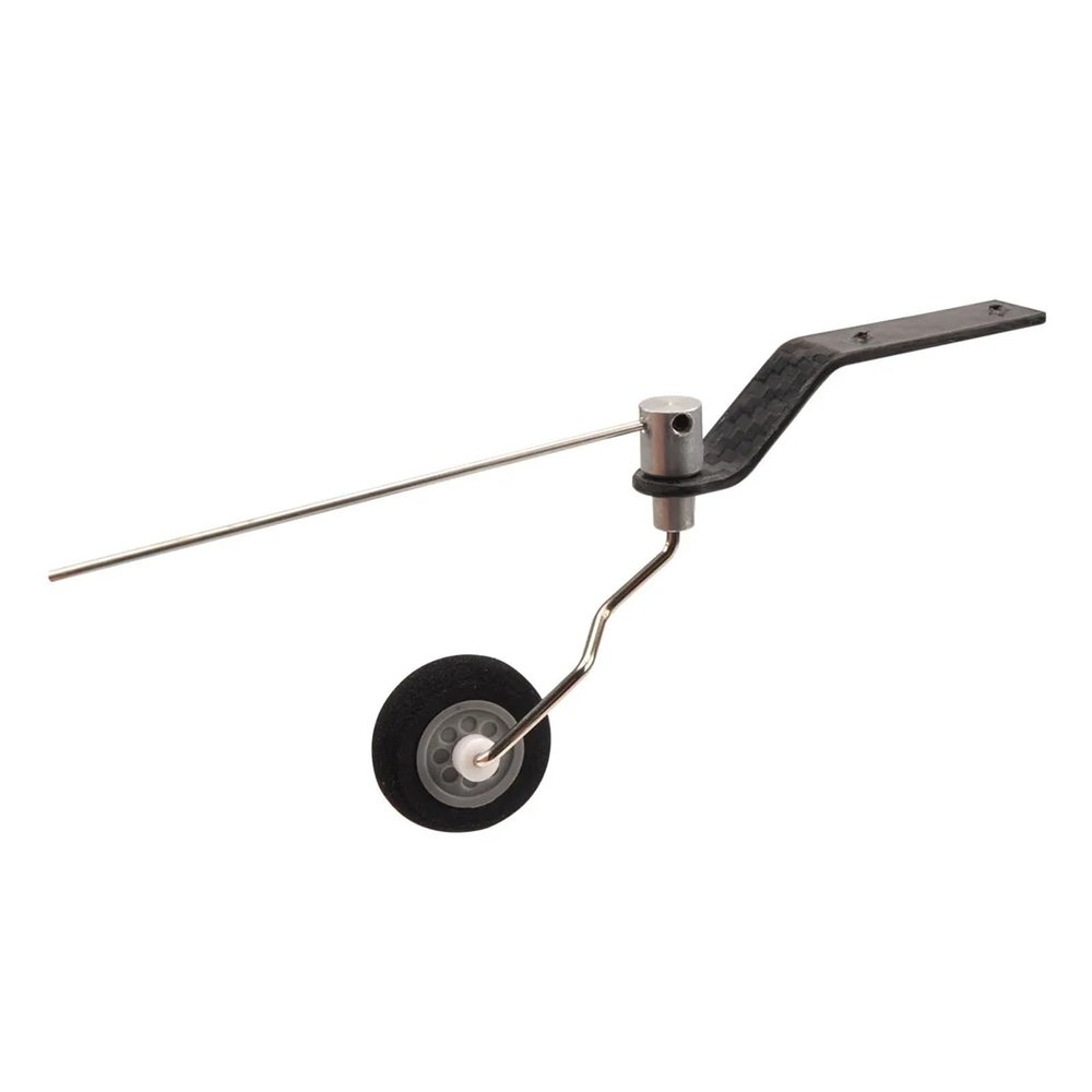 1 Set Carbon Tail Wheel Aircraft Landing Gear Compatible with RC Model 50E Aircraft Universal