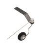 1 Set Carbon Tail Wheel Aircraft Landing Gear Compatible with RC Model 50E Aircraft Universal view 2