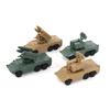 ViiKONDO 4 PCS 1/144 Military Model Kit HQ-7B Launcher and Radar Vehicle view 1