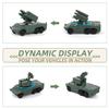 ViiKONDO 4 PCS 1/144 Military Model Kit HQ-7B Launcher and Radar Vehicle view 4