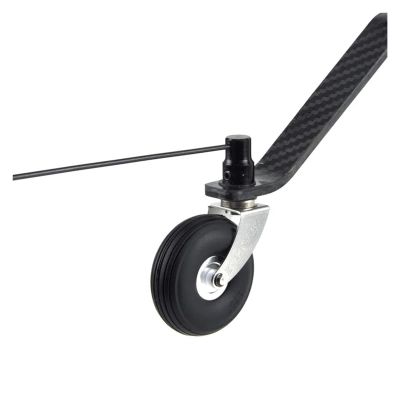 Carbon Tail Landing Gear Kit with Wheels Compatible with 30E 50E 20CC 30CC 50CC 100CC 150CC RC Model Airplane Universal(20CC - A)