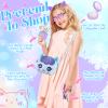 Toddler Play Purse for Little Girls, 30PCS Kids Purse with Pretend Play Princess Toys Includes Crossbody Bag, Phone, Wallet, Cat Sunglasses, Hair Clip, Kids Toy Birthday Gift Toy for Girls 3 4 5 6+ view 2
