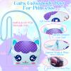 Toddler Play Purse for Little Girls, 30PCS Kids Purse with Pretend Play Princess Toys Includes Crossbody Bag, Phone, Wallet, Cat Sunglasses, Hair Clip, Kids Toy Birthday Gift Toy for Girls 3 4 5 6+ view 3