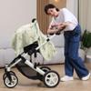 100% Muslin Cotton Car Seat Cover Baby, Carseat Canopy Cover, Universal Fit Stroller Covers for Boys and Girls (Cute Rabbit) view 3