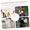 ERINGOGO 5pcs Boys and Girls DIY Painting Pinwheels Craft Windmills Blank Paper Toys for Boy Girl view 2