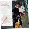 ERINGOGO 5pcs Boys and Girls DIY Painting Pinwheels Craft Windmills Blank Paper Toys for Boy Girl view 4