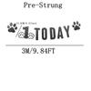 1st Dog Birthday Banner with Paw Prints Pre-Strung Dog Party Decor Easy Setup for Indoor/Outdoor Celebrations - Perfect for Pet Owners, Lovers view 2
