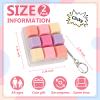 2 Pcs Keyboard Fidget Toy, Keyboard Fidget Clicker for Adults Relieve Stress and Anxiety Decompression Keyboard Fidget Keychain view 2