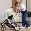 100% Muslin Cotton Car Seat Cover Baby, Carseat Canopy Cover, Universal Fit Stroller Covers for Boys and Girls (Coconut Grove) view 3