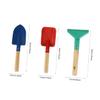 HOMOBABE 5pcs Gardening Tools for Boys and Girls Set Shovel Rake Trowel Gloves Promote Fine Motor Skills for Boys and Girls view 2
