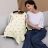 100% Muslin Cotton Car Seat Cover Baby, Carseat Canopy Cover, Universal Fit Stroller Covers for Boys and Girls (Cute Cherry) view 4