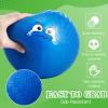 Jerify 30 Pcs 6.3 Inch Dodgeballs Playground Balls Bulk Colorful Emotion Handball Kickball Bouncy Balls for Indoor Outdoor Games Gym Camps Picnic Beach School view 3