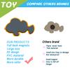 DUUMI Refrigerator Magnets for Toddlers Ocean Animal, Fridge Magnets for Toddlers 1-3, Magnetic Animals for Fridge, Cute Safe Soft Full Back Magnet for Kids, Educational Baby Magnet for Whiteboard view 2