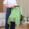 100% Muslin Cotton Car Seat Cover Baby, Carseat Canopy Cover, Universal Fit Stroller Covers for Boys and Girls (City Green) view 2
