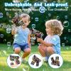 VORBLIX Bubble Gun for Kids with LED Lights & Leak-Proof Design, 10-Hole Automatic Bubble Machine Gun for Kid 3-8, Party Favors, Outdoor, Summer Toys, Birthday Gifts for Boys & Girls (Vivid) view 3