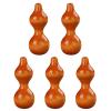 5Pcs Finger Spinning Gourd Toys  Gourd Fidget Spinner Handheld Fidget Toy for Adults, Stress Relieve, Peach Wood Desk Toy, Gifts for Men and Women view 1