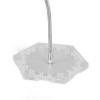 Adjustable Doll Stand, Action Figure Toy Model Stand Stainless Steel Display Holder Organizer Base Bracket for 6in Doll Home Deor (Transparent) view 4