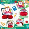10Pcs Back to School Decorations Honeycomb Centerpieces, Welcome Back to School Table Decorations for First Day of School Decorations School Themed Party view 4