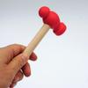 DECHOUS Kids Hammer Toy: Plastic Simulation Small Hammer with Wood Handle Pretend Play Props Educational Toy - Safe and Lightweight, 6.29 Inch, Indoor Outdoor Activities view 3