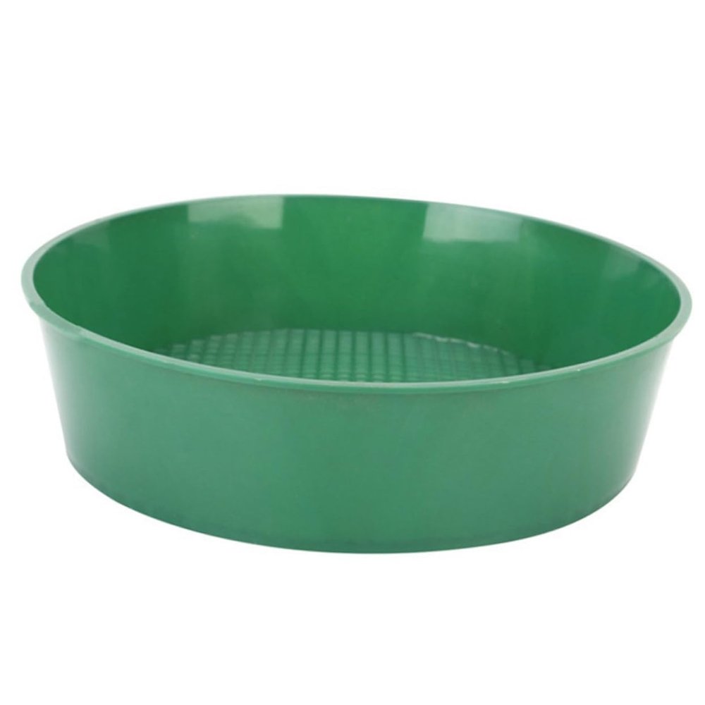 Abaodam Garden Sifting Mesh Sieve Tool for Soil and Rocks Plastic Screen for Composting and Gardening for Boys and Girls and Backyard Use