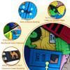 Qimihinoy Felt Story Board Set,Large Animals Felt Stroy Retelling Pieces for Toddlers,Preschool,Teachers, Speech, Therapy,Travel,Classroom (Dear Zoo (18pcs)) view 4