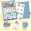 CTLHKY Travel Bingo Games Cards, Vacation Party Bingo Decor, Trip Games for Family Friends Large Group, Retirement Travel Party Activity Supplies -A15 view 3