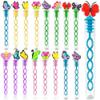 24 Packs Bulk Mini Butterfly Bubble Wands,School Student Summer Holiday Party Supply,Birthday Party Favors view 1