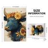 CDSASHCA Taurus Portrait 1000 pcs of Adult Wooden Jigsaw PuzzleUnique and Beautiful Design,Flight of Thought,can Improve Intelligence and Observation,Gifts for Family and Friends view 3