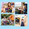 Qimihinoy Felt Story Board Set,Large Animals Felt Stroy Retelling Pieces for Toddlers,Preschool,Teachers, Speech, Therapy,Travel,Classroom (Brown Bear Brown Bear What can You See (11pcs)) view 4