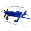 6 Pack Movie Planes Metal Diecast Airplane Toy Set (6 Pack Planes Set A) view 3