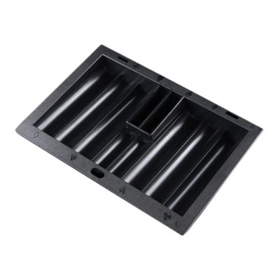 GARVALON Poker Chip Tray for Game Night Plastic Table Chip Storage Holder for Home Use 1-Pack