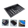 GARVALON Poker Chip Tray for Game Night Plastic Table Chip Storage Holder for Home Use 1-Pack view 3
