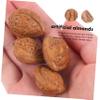 GALPADA 5sets 10pcs Lifelike Faux Almonds Decorative Food Models for Home Office Display Realistic Photography Props Simulation Almonds Crafts 10pcs*5 view 4