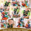 150PCS Dinosaur Toys Magnetic Blocks-Build Mine Magnet World Volcano Edition, Magnetic Kids Sensory Toys for 3+ Year Old Boys and Girls Building Blocks Toddler Games Through Jurassic Learning Gifts view 4