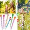 24 Packs Bulk Mini Flowers Bubble Wands,School Student Summer Holiday Party Supply,Birthday Party Favors view 2
