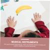 VANZACK 2Pcs Musical Fruit Percussion Instruments Early Educational for Apple Banana Design Develop Music Skills for Playtime Sensory Learning view 2
