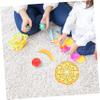 VANZACK 2Pcs Musical Fruit Percussion Instruments Early Educational for Apple Banana Design Develop Music Skills for Playtime Sensory Learning view 4