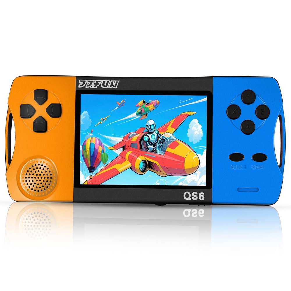 Handheld Game Console for Kids with 216 Classic Video Games, 3.2" Screen, Rechargeable, Plug and Play Retro Gaming System, Portable Arcade Handheld Games for Boys Girls Ages 4-12