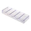 FUNNETOYU Poker Chip Rack Lid 100 Chip Capacity Stylish Storage Box for Poker Enthusiasts for Tournaments and Home Games view 1