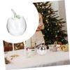 Abaodam Clear Glass Apple Piggy Bank Coin Box for Birthday Present Home Decor Encourages Savings Habit Financial Management Skills view 4