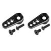 2pcs 25T Servo Arm- Servo Horn Upgrade Accessories for 1/18 TRX4M Stock Servo (2pcs Black) view 1